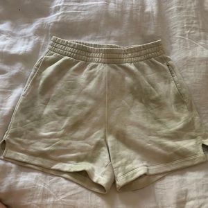 Reformation tie dye sweatshorts